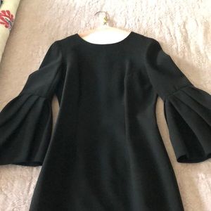 Carolina Herrera bell sleeve dress